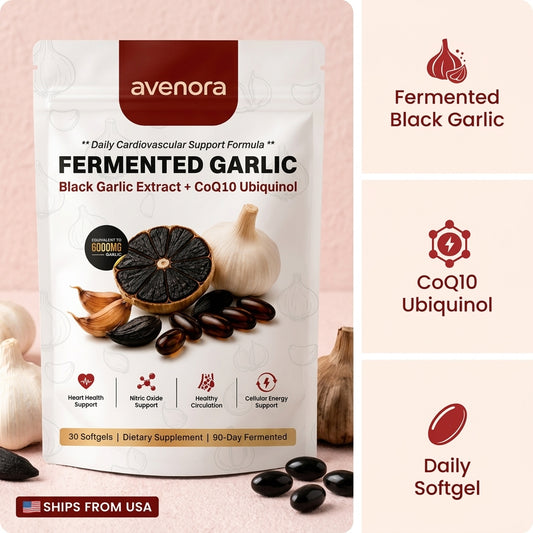 Black Garlic Extract + CoQ10
